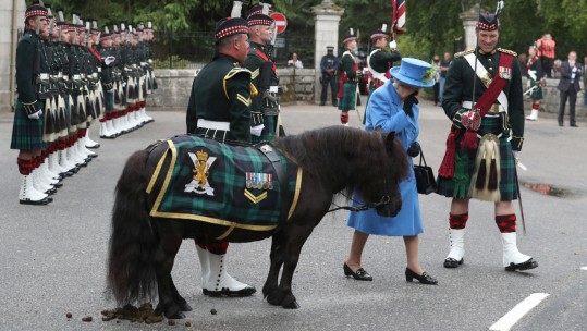 Queen with Cruachan 5 SCOTS 060818 CREDIT PA