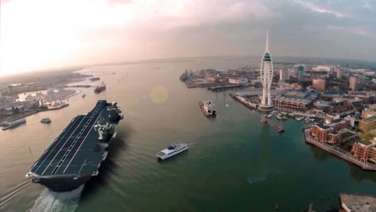 The Base That&#039;ll Support Britain&#039;s New Aircraft Carriers