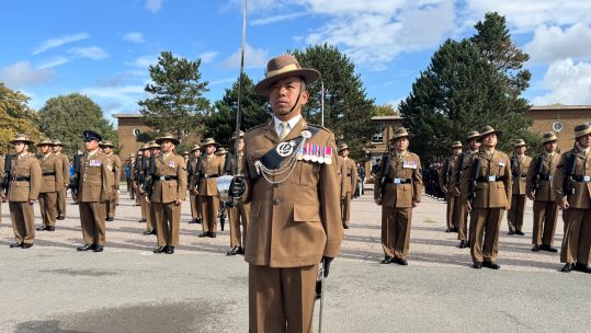 Queens Gurkha Signals 76th anniversary and formation of 243 Credit BFBS 13092025