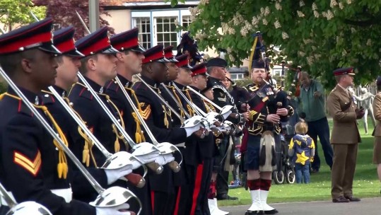 Special Service Marks Royal Artillery&#039;s 300th Anniversary