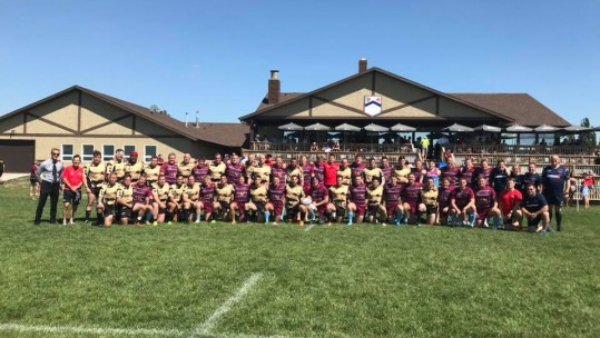 RAF rugby team on 2018 Canada tour