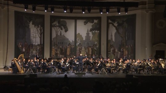 RAF Central Band perform at Strathmore Music Center, Washington