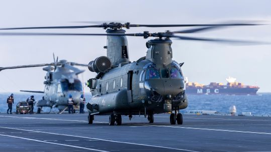 The Chinook is a hugely versatile aircraft