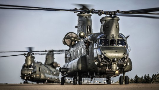 RAF Chinooks