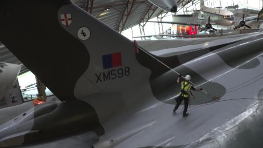RAF Cosford Cleaning Credit BFBS 130120