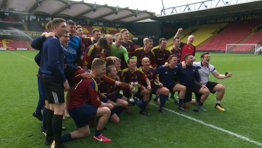 RAF Cup football 2018