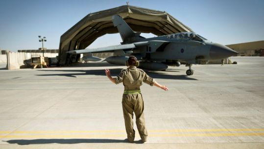 RAF Ground Crew Kandahar ANON MOD