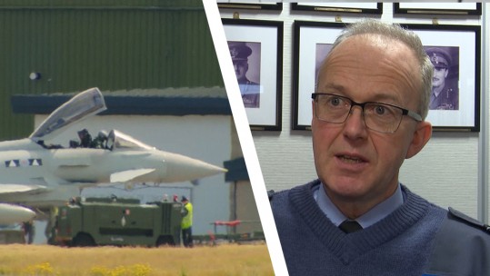 WATCH: Air Vice-Marshal Ross Paterson On The Future Of RAF Lossiemouth