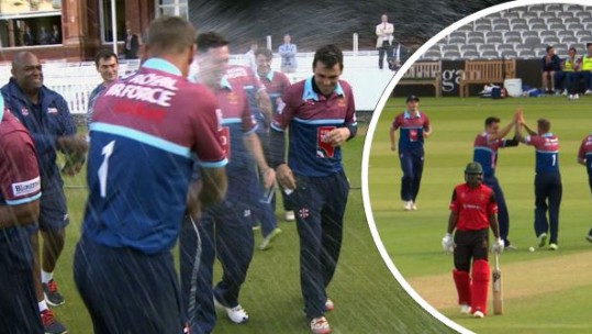 RAF Inter-Services T20 win 2018
