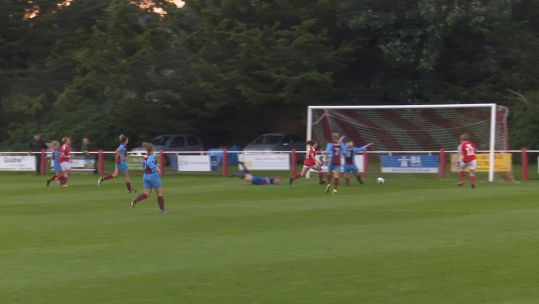 RAF Ladies goal Credit BFBS 03092020.jpg 