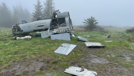 RAF Lossiemouth crew train to respond to major incident crash site 060724 CREDIT BFBS