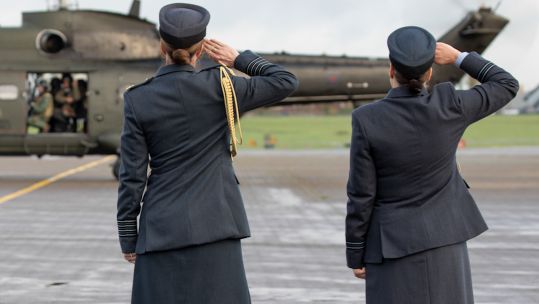 RAF Northolt Female Personnel Anon 110922 CREDIT MOD