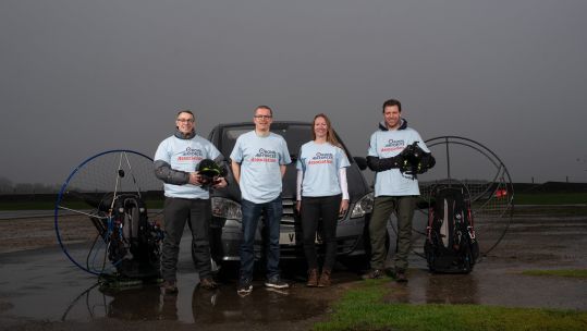 RAF Paramotorists 100419 CREDIT RAF