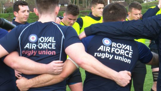 RAF Rugby Training Before French Fixture Credit BFBS 24022020.jpg