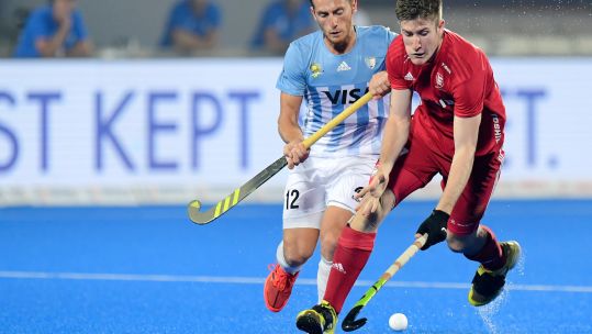 RAF Senior Aircraftman Liam Sanford will play for England in a World Cup semi-final 121218 Credit England Hockey