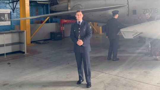 RAF Senior Aircraftman Scott Stevenson 160919 CREDIT RAF Marham Twitter
