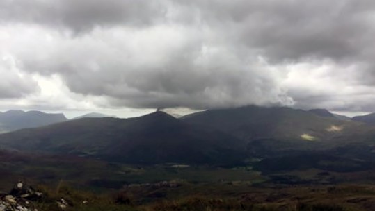 RAF Helicopter Makes Emergency Landing And Catches Fire In Snowdonia