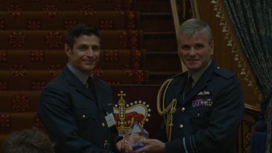 RAF Sports Awards Sportsman of the Year 2021 Jonathan Maflin Credit BFBS DATE 16112021_0.jpg 