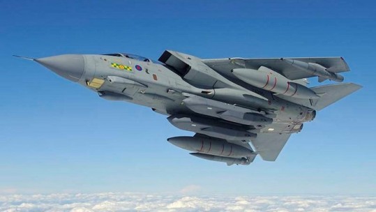 RAF Tornado Carrying Storm Shadow Missiles