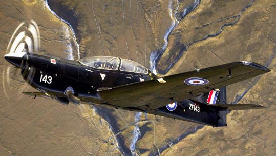 RAF Tucano aircraft