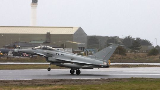 Cover image: A Typhoon returns to RAF Lossiemouth (Picture: RAF).
