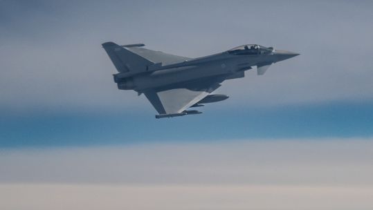 RAF Typhoon on Exercise Seihan River (Picture: RAF).