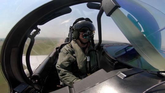 RAF Typhoon pilot on Operation Beloxi, NATOs air policing mission above the Black Sea