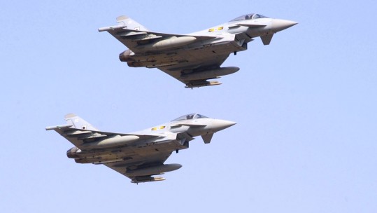 RAF Typhoons
