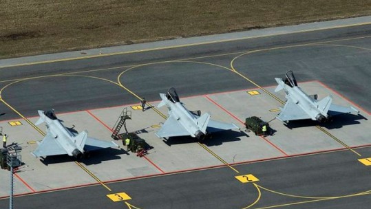 RAF Typhoons In Estonia
