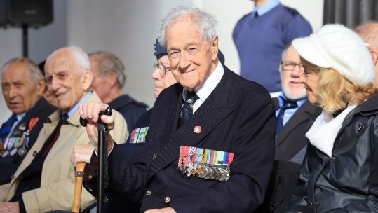 RAF veteran Wg Cdr John Bell 230323 CREDIT RAF Benevolent Fund