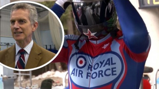RAF winter sports athlete & Chief of Air Staff Sir Stephen Hillier