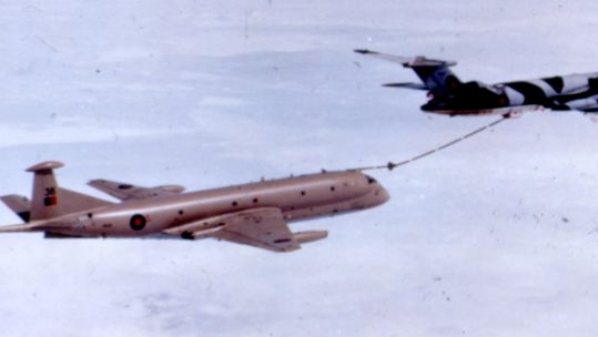 RAF aircraft involved in maritime patrol missions during Falklands War (Picture: MOD).