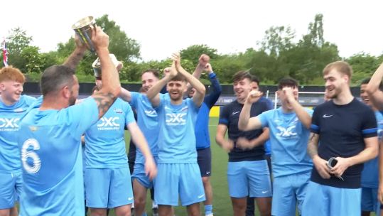 RAF beat Dutch Armed Forces in Presidents Cup CREDIT BFBS DATE 29052024.jpg