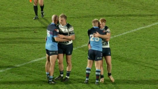 RAF beat Navy in Inter Services rubgy league in Wakefield CREDIT BFBS DATE 18092925.jpg