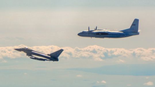 The Royal Air Force is deployed on Operation Azotize in Estonia in support of the NATO Baltic Air Policing mission (Picture: MOD).