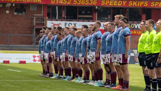 RAF team ahead of Army clash at Gloucester in 2024 Credit Alligin Photography DATE 11052024.jpg 