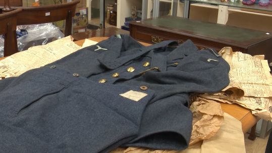 RAF uniform, dating back to 1948, unwrapped for the first time since