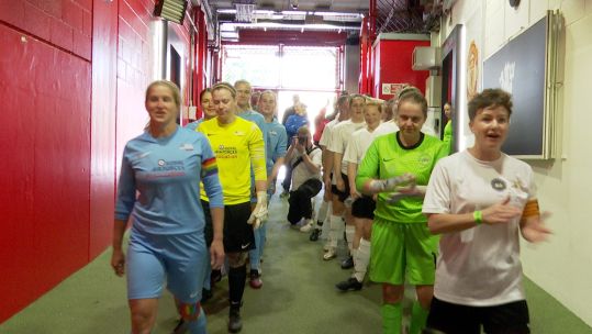 RAF v Army & Navy women at Old Trafford Credit BFBS DATE 31052024.jpg 