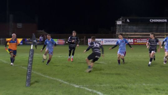 RAF v Chinnor Close pitchside view Credit BFBS DATE 10012024.jpg 