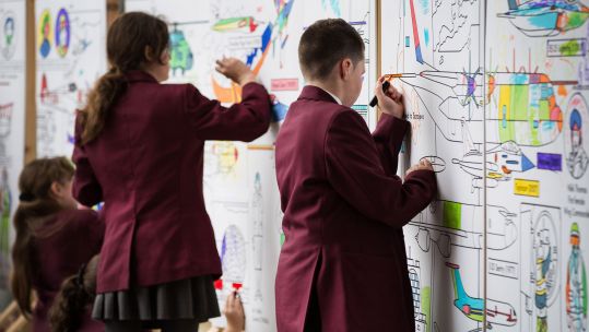RAF Children Youth And Stem Programme Scotland Science Technology Engineering Mathematics STEM 2017 Picture Crown Copyright SAC Charlotte Hopkins