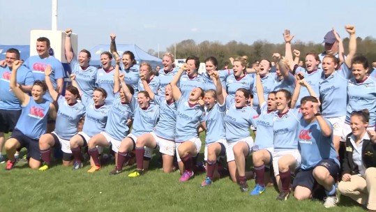 Huge Win for the RAF Ladies in the Inter-Services