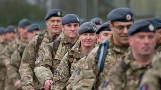 Military Chiefs Say Thanks To Reservists