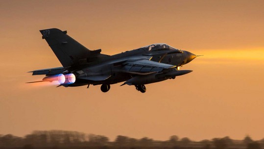 RAF Blow Up ISIS Warehouse Rammed With Explos