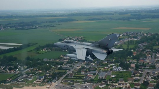 RAF Tornado Jets &#039;Recce&#039; D-Day Beaches