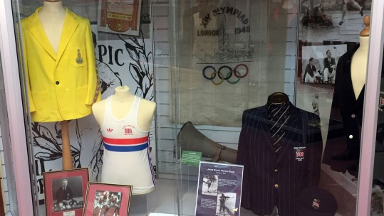 Royal Army Physical Training Corps Museum RAPTC Olympic Display