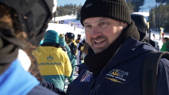 RBL director general Mark Atkinson at Invictus Games