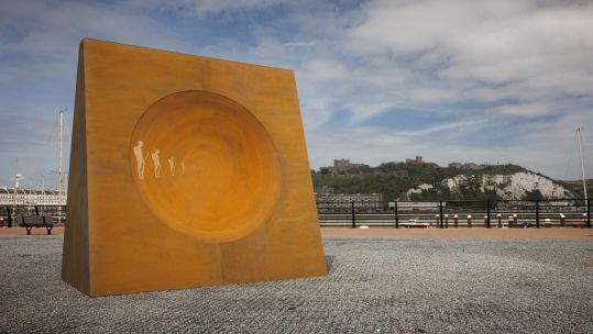 RBLI sound mirror sculpture Echoes CREDIT RBLI