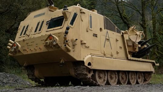 RCM 748 Tracked Rapier on loan for Cambrian Patrol 121023 CREDIT BFBS.jpg