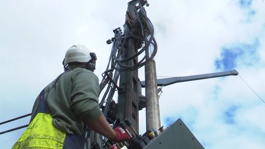 521 STRE drilling at RM Condor.
