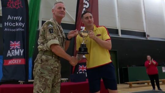 REME win the men's title at Army Indoor Inter Corps Championships